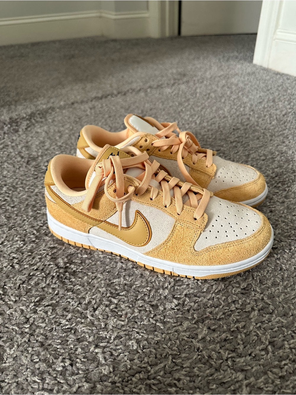 Nike Dunk Low Celestial Gold Suede